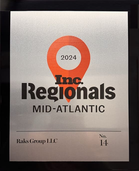 INC regional 5000 mid atlantic 2024 award
