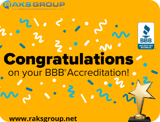 Raks Group Achieves BBB Accreditation