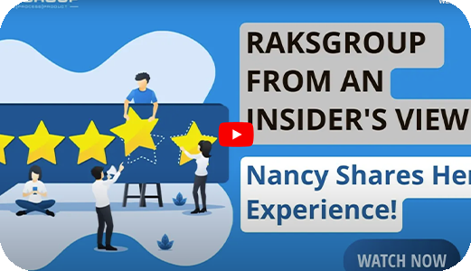 Thriving with RaksGroup: Nancys Inspiring Employee Testimonial